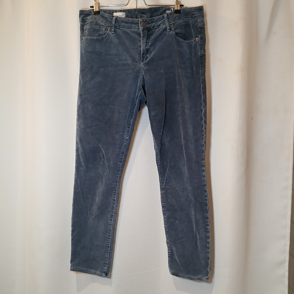 Gap 1969 Always Skinny Cords in Blue Size 32